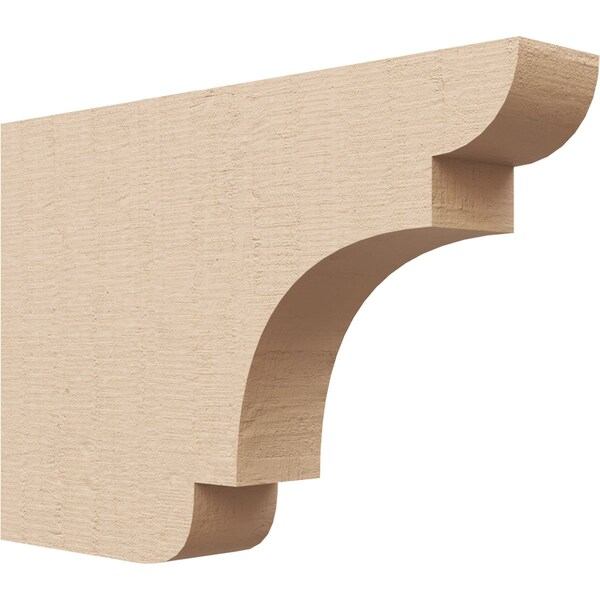 Ekena Millwork 2in. W x 8in. H x 12in. L New Brighton Woodgrain TimberThane Rafter Tail, Primed Tan RFTUR02X08X12NEBRCPR - main